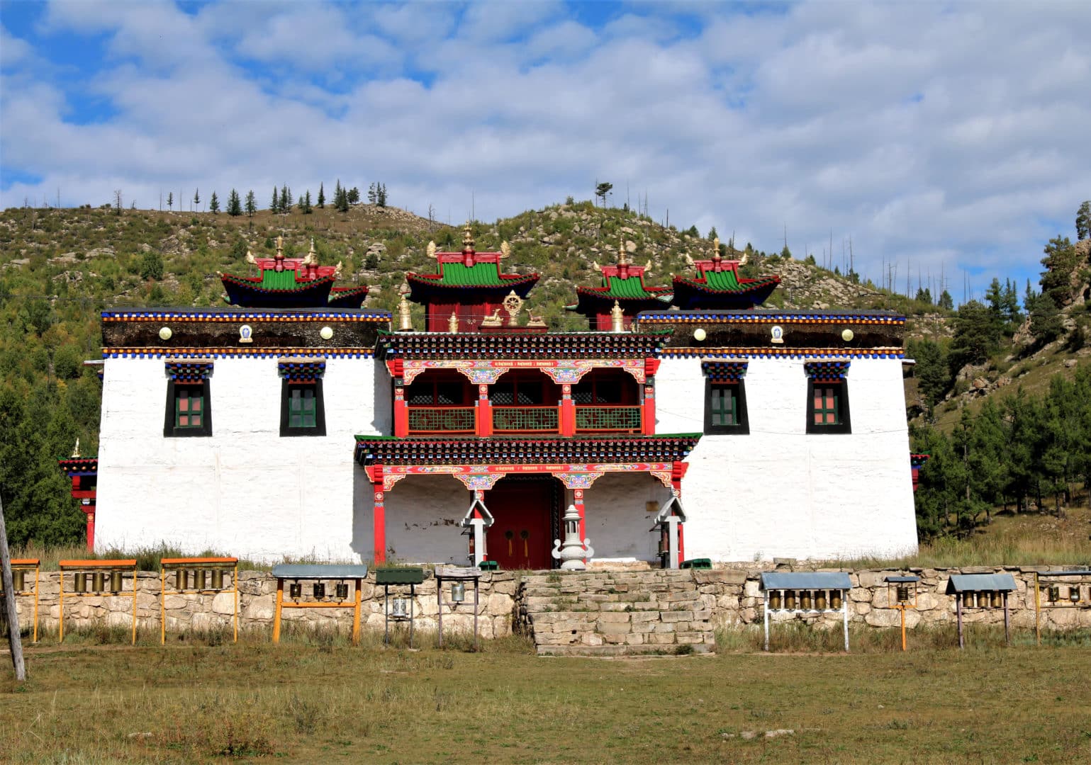 Tempel im Osten der Mongolei